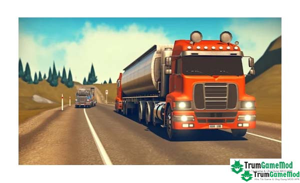 Oil Cargo Transport Truck Game