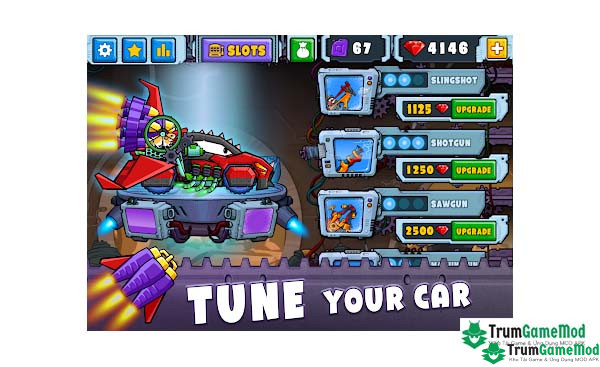 Giới thiệu tổng quan về game Car Eats Car 2 - Racing Game APK