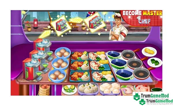 Giới thiệu tổng quan về game Food truck Empire Cooking Game APK