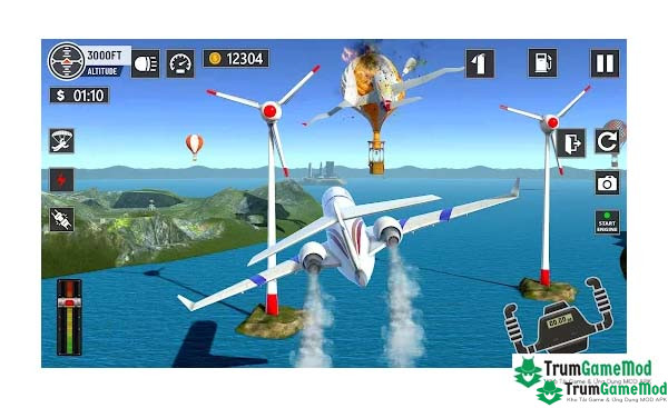 Giới thiệu tổng quan về game Plane Flight - Crash Simulator APK