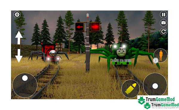 Giới thiệu tổng quan về game Scary Spider Train Survive Cho APK