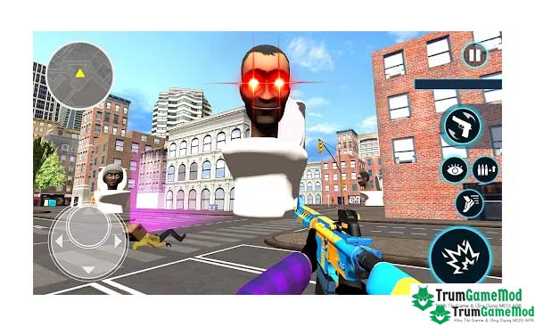 Giới thiệu tổng quan về game Toilet Shooter FPS: Mafia City APK