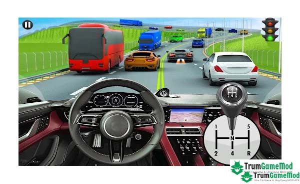 Coach Bus Driving : Bus Games không chỉ đơn giản là lái xe qua các con đường.