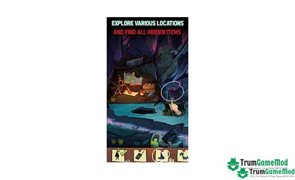 Điểm nổi bật trong trò chơi Find Joe : Unsolved Mystery APK