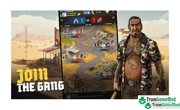 Điểm nổi bật trong trò chơi The Gang: Street Wars APK