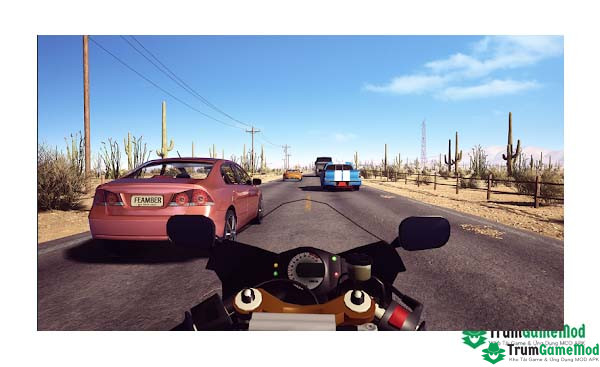 Điểm nổi bật trong trò chơi Traffic Fever-Moto APK