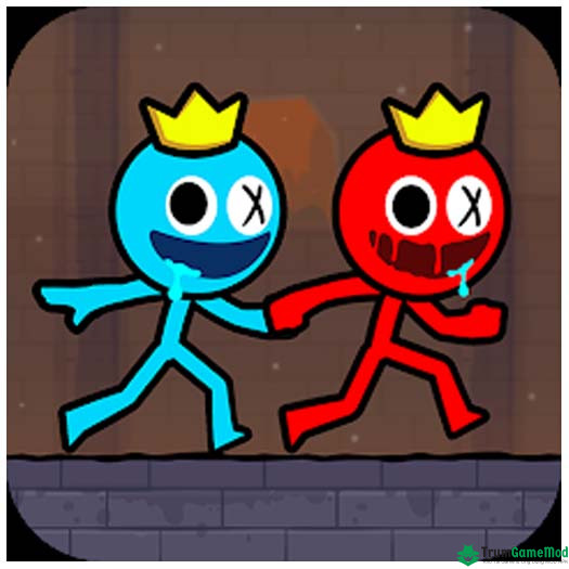 logo Red and Blue Stickman 2 mod