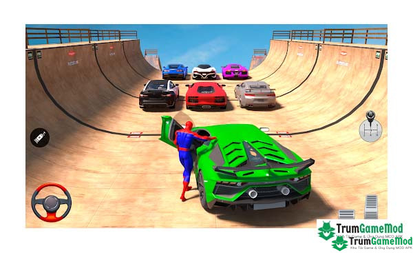 Superhero Car: Mega Ramp Games APK là một trò chơi đua xe vô cùng hấp dẫn