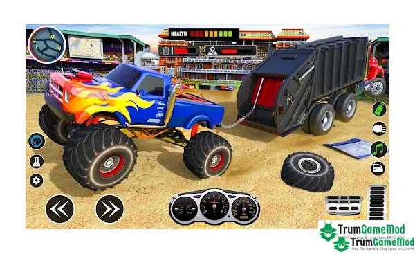 Giới thiệu tổng quan về game Demolition Derby Truck Games APK