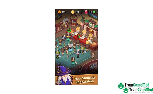 Giới thiệu tổng quan về game Idle Dragon School—Tycoon Game APK