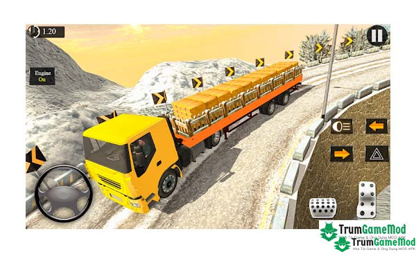 Giới thiệu tổng quan về game Uphill Gold Transport Truck Dr APK