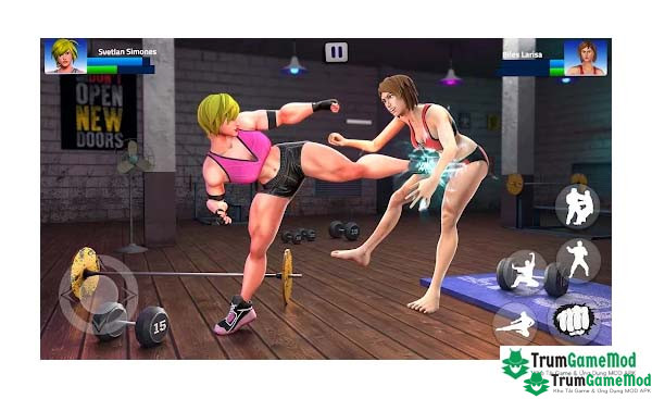 Điểm nổi bật trong trò chơi Bodybuilder GYM Fighting Game APK