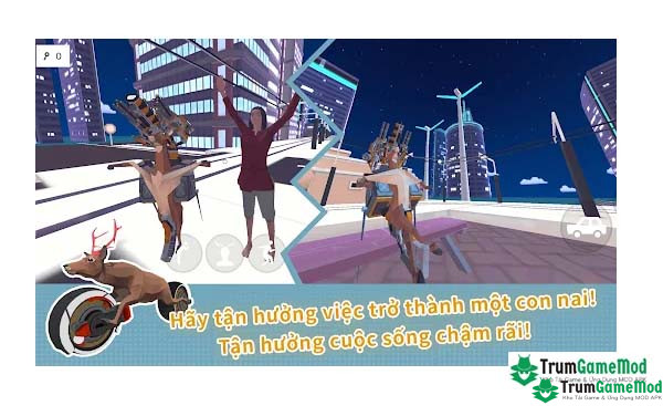 Điểm nổi bật trong trò chơi DEEEER Simulator: Future World APK