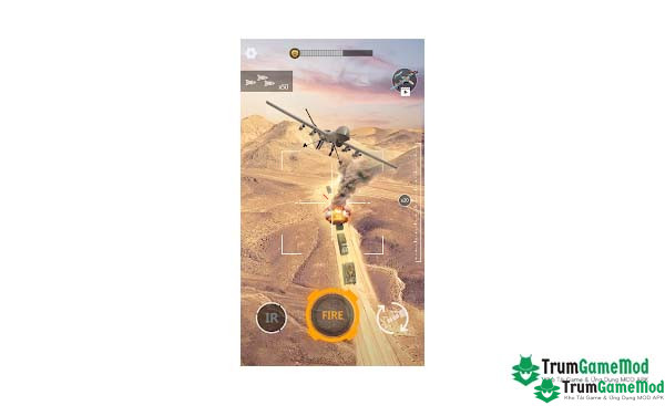 Điểm nổi bật trong trò chơi Drone Modern War Apk