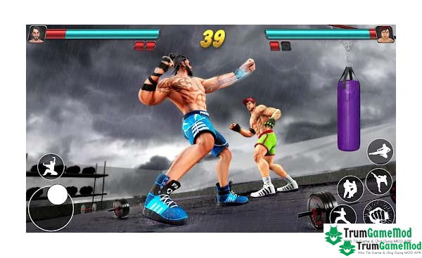 Điểm nổi bật trong trò chơi Gym Fight Club: Fighting Game APK