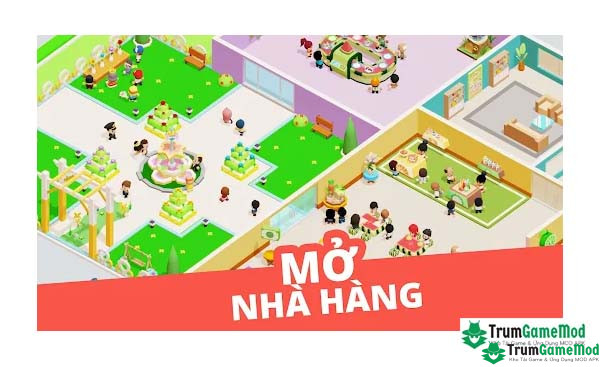 Điểm nổi bật trong trò chơi Mini Restaurant: Food Tycoon APK