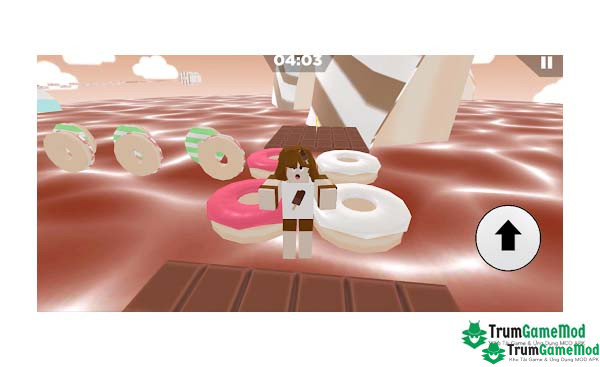 Điểm nổi bật trong trò chơi Parkour Cookies and Donut APK