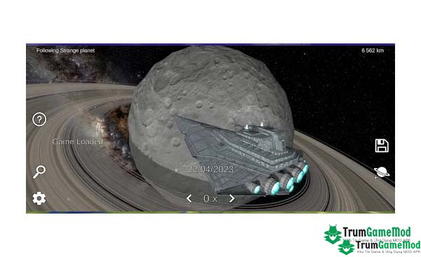 Đồ họa 3d của Solar System Simulator APK vô cùng đẹp mắt