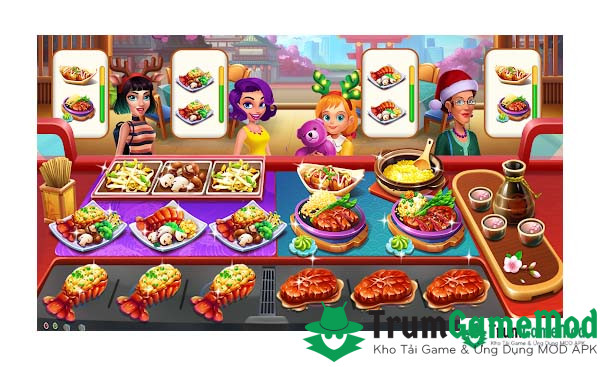 Cooking Wonderland: Chef Game APK là một trò chơi nấu ăn thú vị trên di động