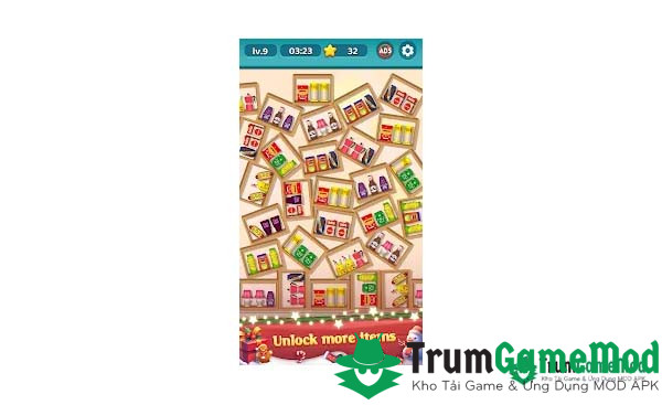 Giới thiệu tổng quan về game Goods Triple 3D: Sort Matching Apk