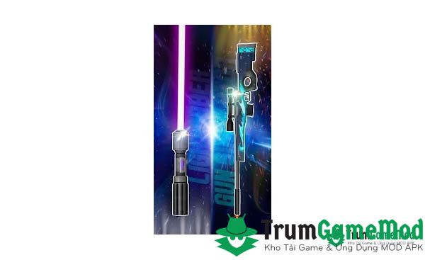 Giới thiệu tổng quan về game LightSaber - Gun Simulator APK