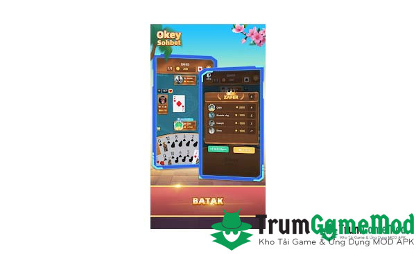 Giới thiệu tổng quan về game Okey Sohbet: 101 & batak APK