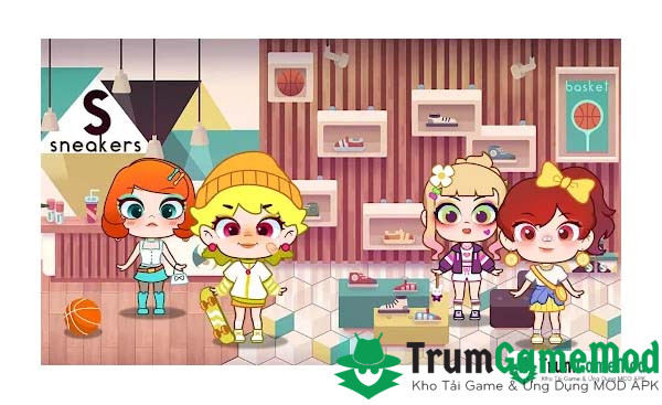 Điểm nổi bật trong trò chơi Trò chơi trang điểm công chúa APK