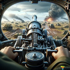 Logo World of Artillery: Cannon MOD APK