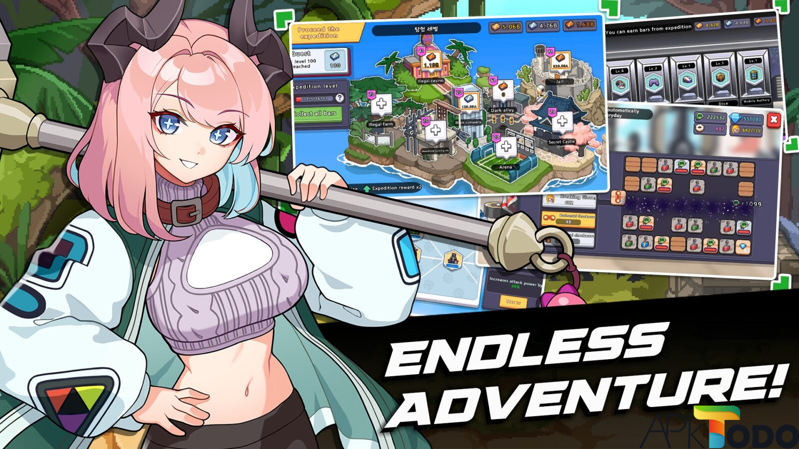 Các tính năng Mod của Pocket Girls Apk