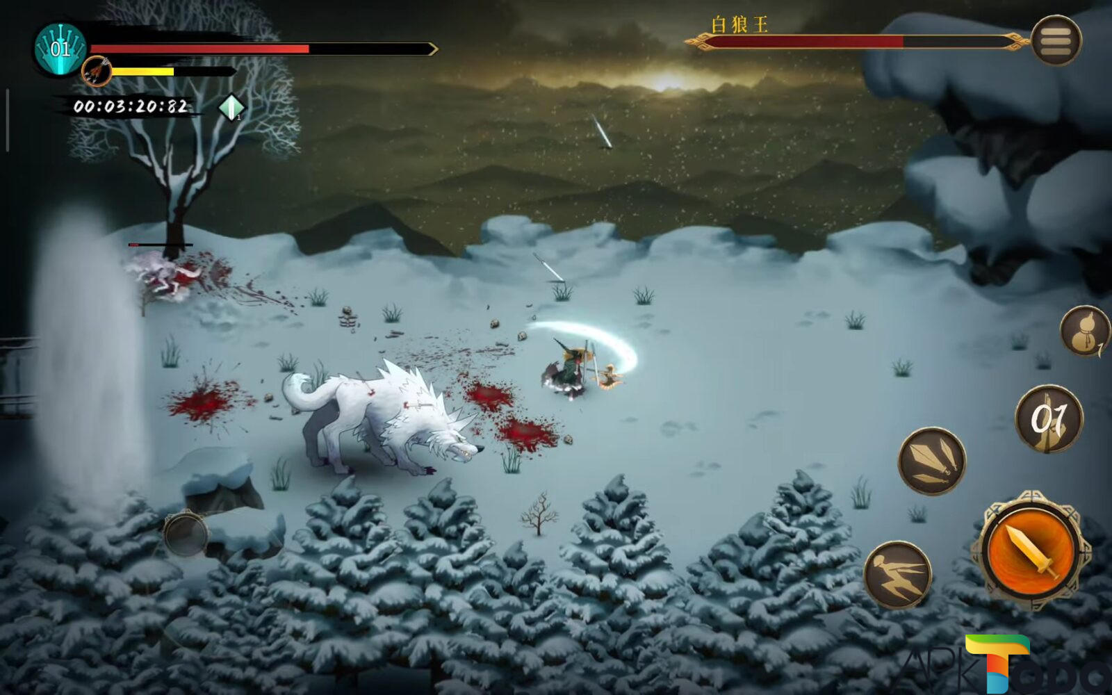 Trải nghiệm gameplay của Warm Snow Mod APK