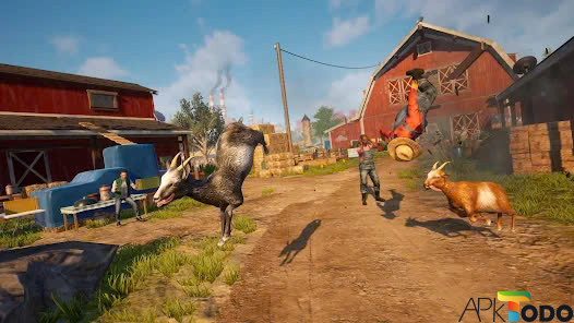 Khám phá thế giới mở trong Goat Simulator 3 Apk