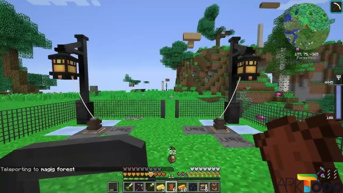 Lối chơi của minecraft 1.12.2 apk tiếng việt