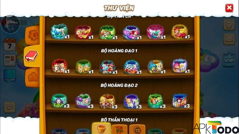 Một số bst chậu trong Hack Khu vườn trên mây