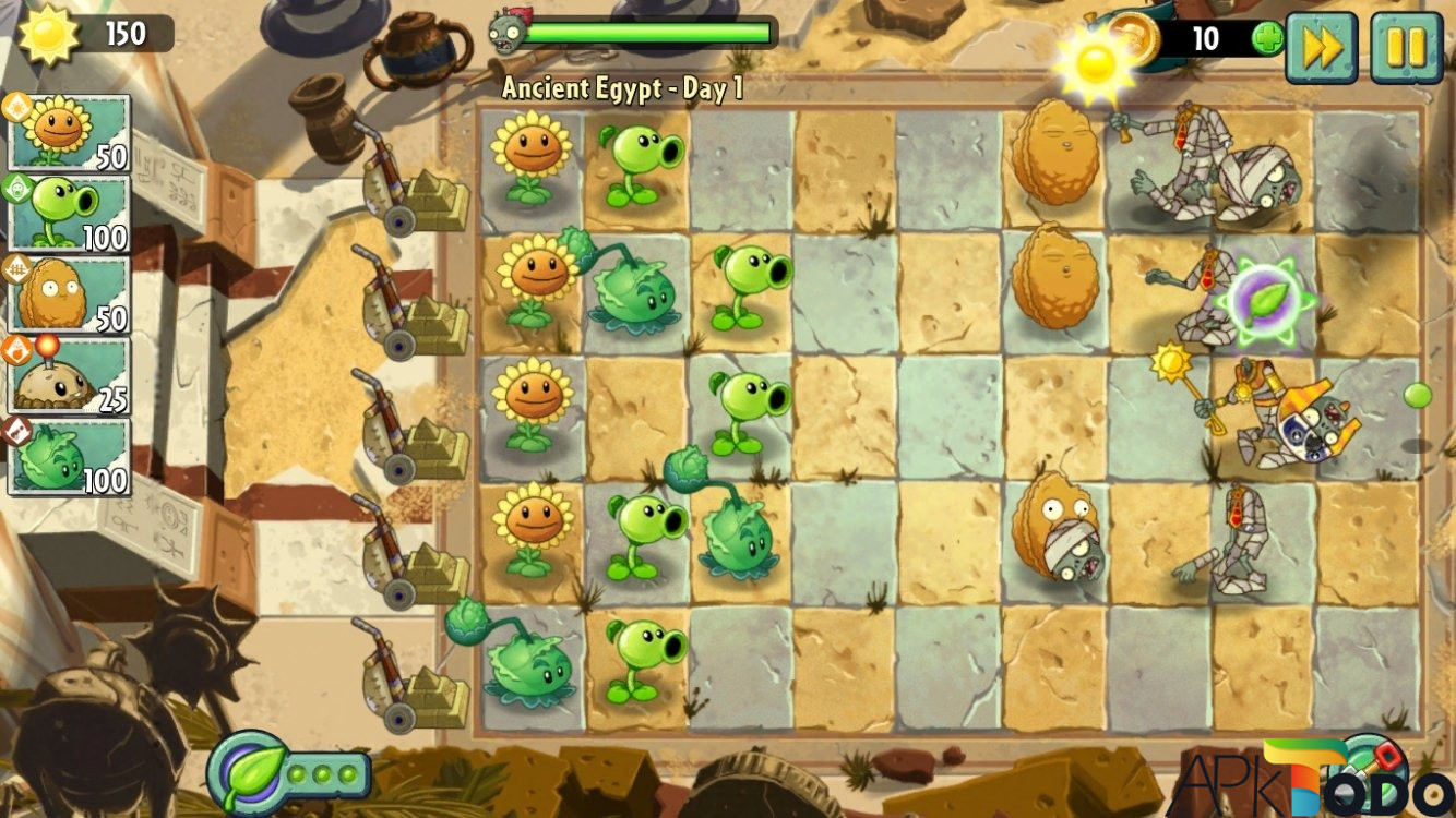 Một vài mẹo chơi PvZ 2 hack