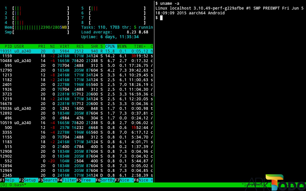 Termux Apk hỗ trợ nhiều ngôn ngữ lập trình khác nhau