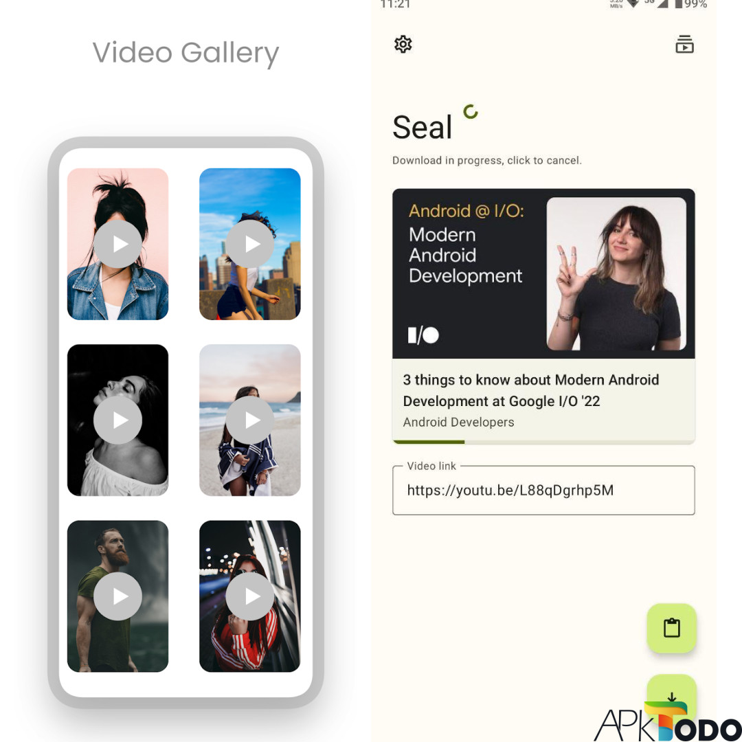 Tùy chỉnh định dạng Seal APK